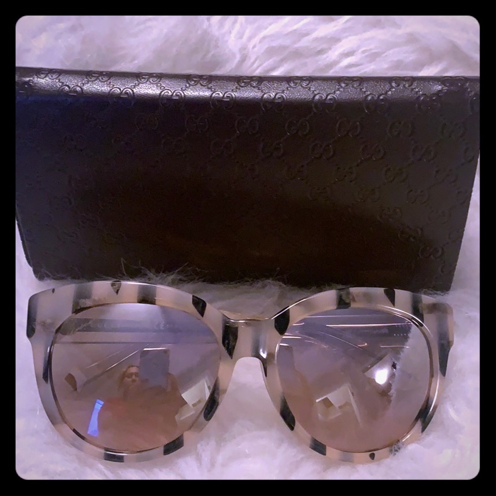 NEW GUCCI CHUNKY MARBLE ATYLE SUNGLASSES